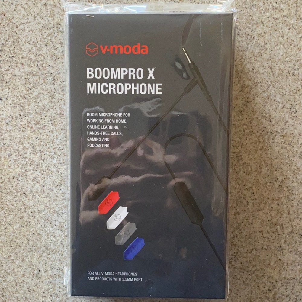 *NEW* boompro x microphone